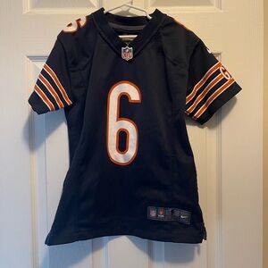 Nike Kids Navy Blue and Orange NFL Jersey